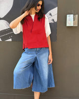 GONNA PANTALONE DENIM