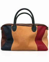 BORSA IN PELLE OTTAVIA COLOR BLOCK