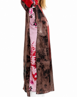 KIMONO SORRENTO LUNGO VINO