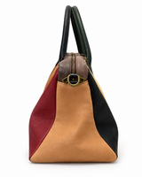 BORSA IN PELLE OTTAVIA COLOR BLOCK
