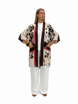 KIMONO AMALFI CORTO BURRO
