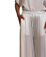 PANTALONE IN VISCOSA CON ELASTICO NUVOLA