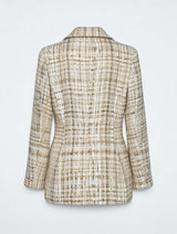 Blazer Coral paillettes