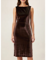 Abito velluto vino - sfilata