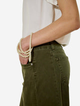 JEANS LUNA BAGGY MILITARE