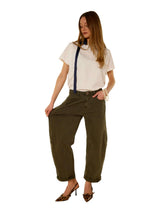 JEANS LUNA BAGGY MILITARE