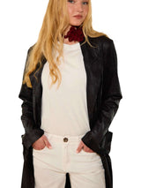 SPOLVERINO LUNGO IN ECO SUEDE