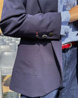 BLAZER OVER CON FANTASIA DI BOTTONI