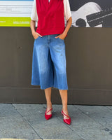 GONNA PANTALONE DENIM