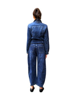 PANTALONE LUNA BAGGY DENIM NAVY
