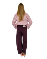 JEANS LUNA BAGGY VINO