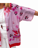 KIMONO AMALFI CORTO RED