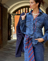 CAMICIA DENIM STRETCH