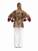 KIMONO SORRENTO CORTO SABBIA