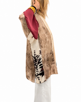 KIMONO SORRENTO CORTO SABBIA