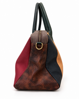 BORSA IN PELLE OTTAVIA COLOR BLOCK