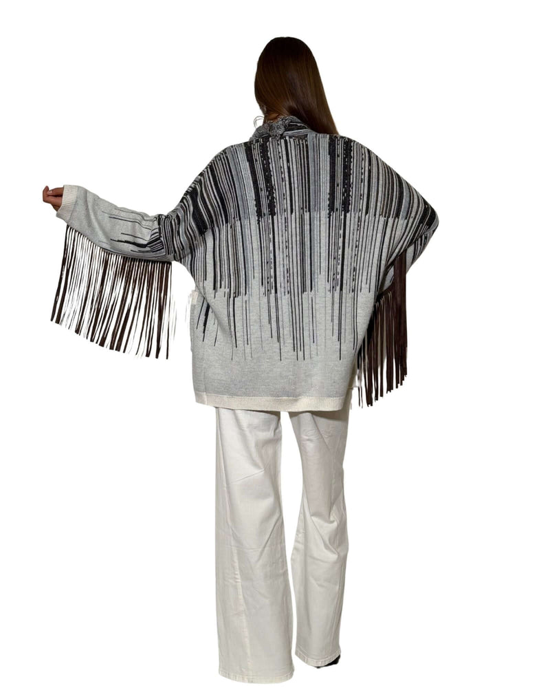 CARDIGAN ACQUA