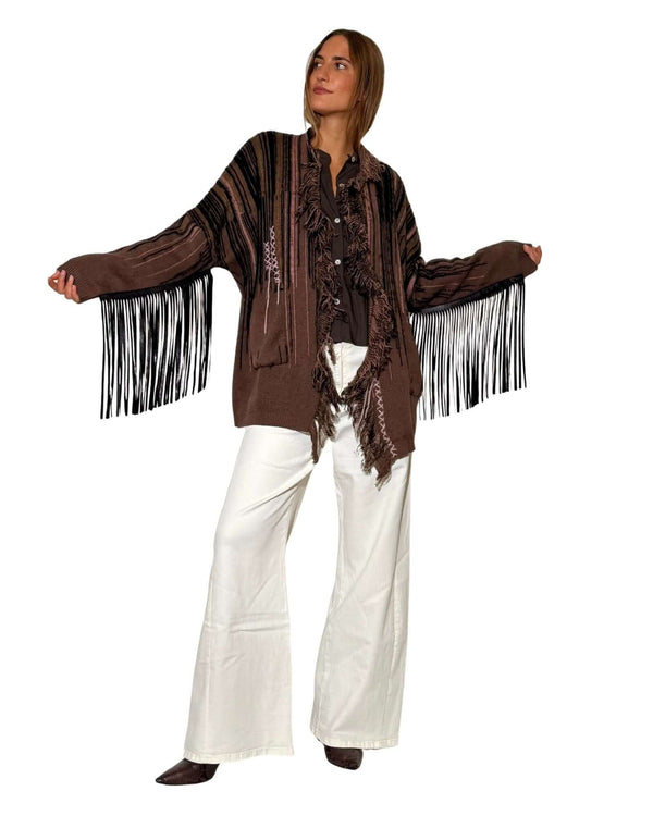 CARDIGAN ACQUA