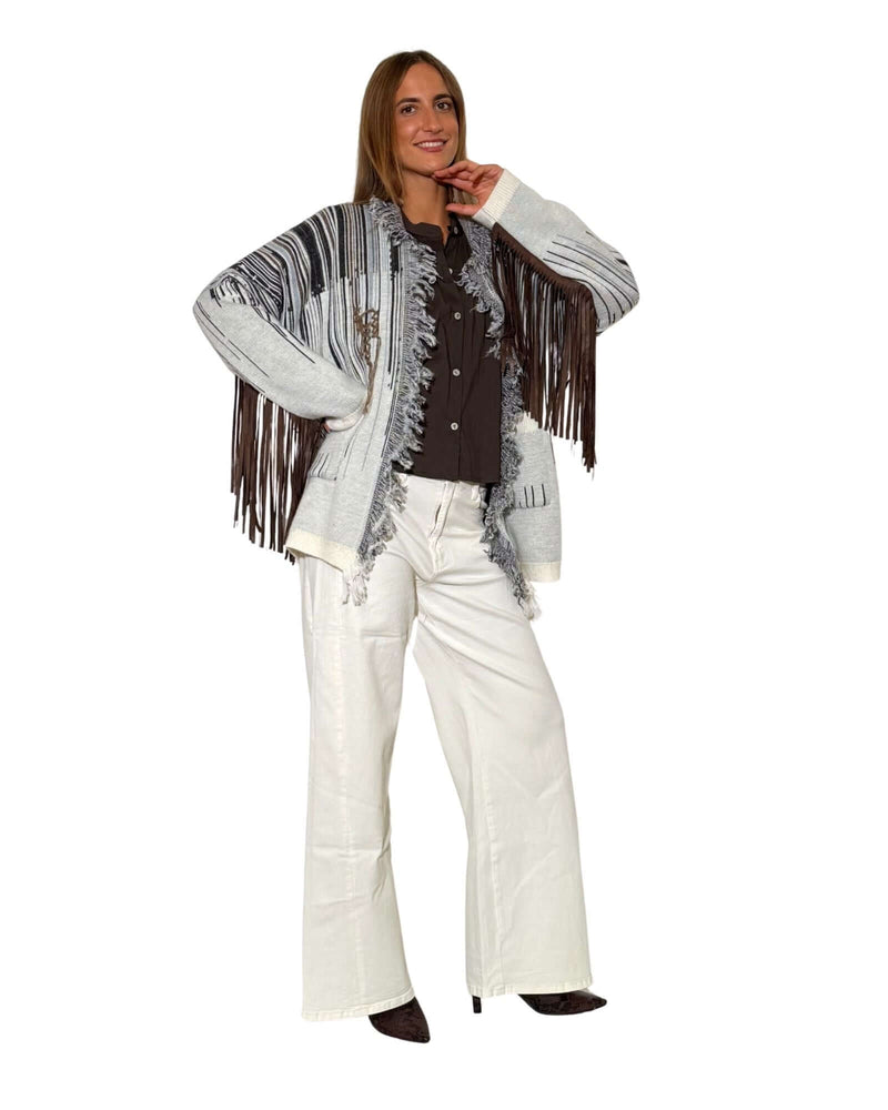 CARDIGAN ACQUA