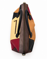 BORSA IN PELLE OTTAVIA COLOR BLOCK