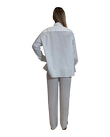 CAMICIA IN COTONE CON DETTAGLI PLISSÉ