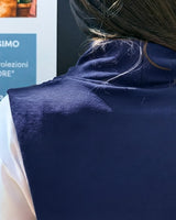 GILET IN FELPA BLU