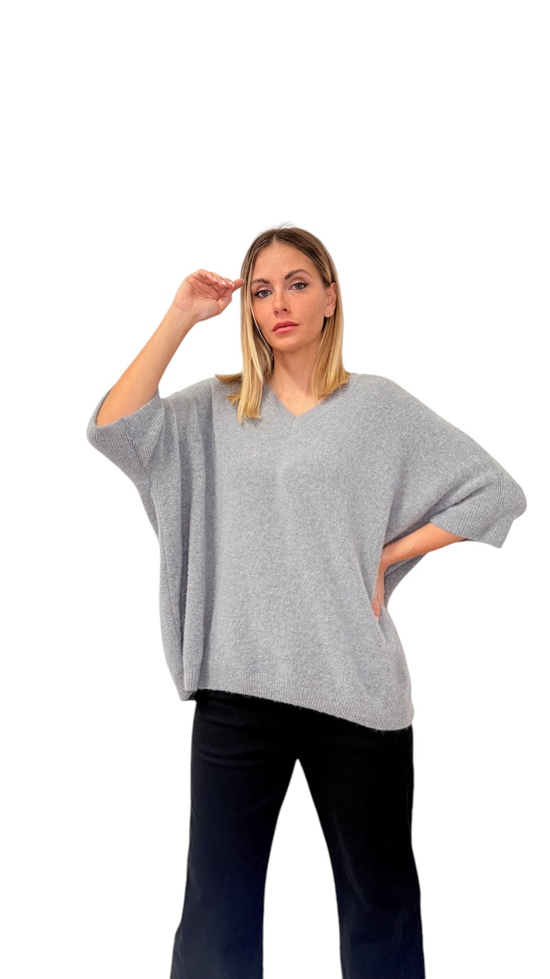 Poncho Abelia Grigio