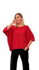 Poncho Abelia Rosso