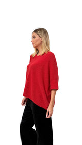 Poncho Abelia Rosso