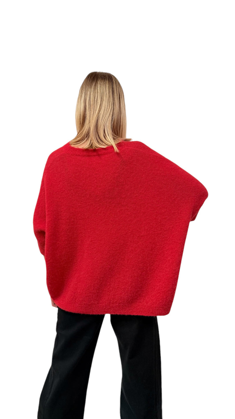 Poncho Abelia Rosso