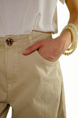 JEANS LUNA BAGGY SABBIA