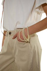 JEANS LUNA BAGGY SABBIA