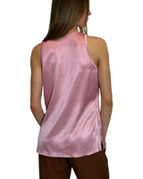 CANOTTA IN SETA ROSA