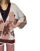 KIMONO IN JACQUARD DI COTONE