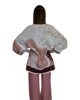 KIMONO IN JACQUARD DI COTONE
