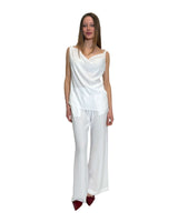 TOP IN CREPE DE CHINE NUVOLA