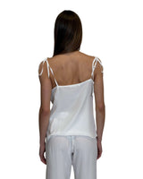 TOP IN CREPE DE CHINE NUVOLA