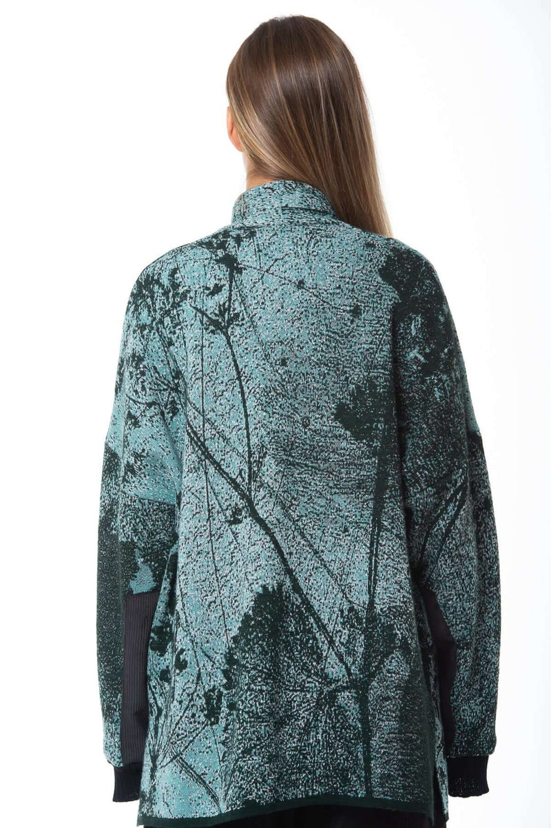 Liatris Green Cardigan