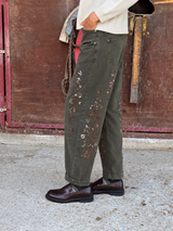 PANTALONE BAGGY ICONIC STRASS