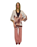 KIMONO IN JACQUARD DI COTONE